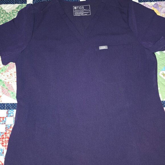 Figs Tops - Figs Purple Jam Slim Fit Catrina